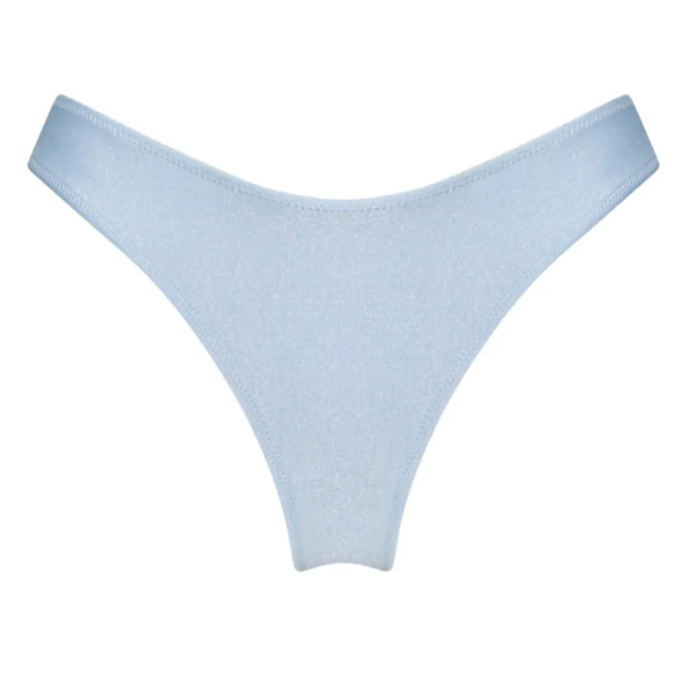 Light Blue Triangle Bikini Set - Picture 8 of 13